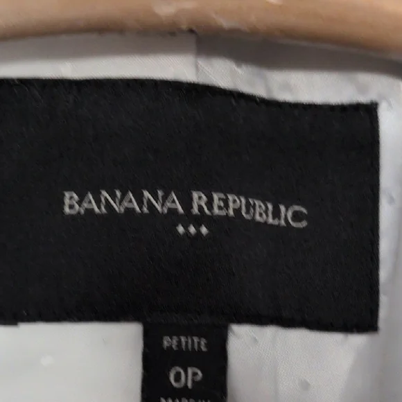 Banana Republic Light Gray Women's Suit Jacket - Picture 2 of 8